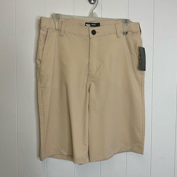 Hurley Boys' H20-Dri Walk Shorts, Rattan, 20 Quick Dry Technology Brand New - Picture 1 of 16